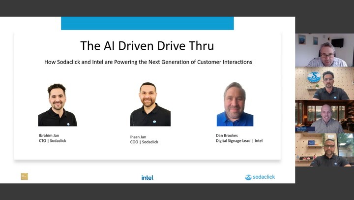 The AI Driven Drive Thru: How Sodaclick and Intel are Powering the Next Generation of Customer Interactions