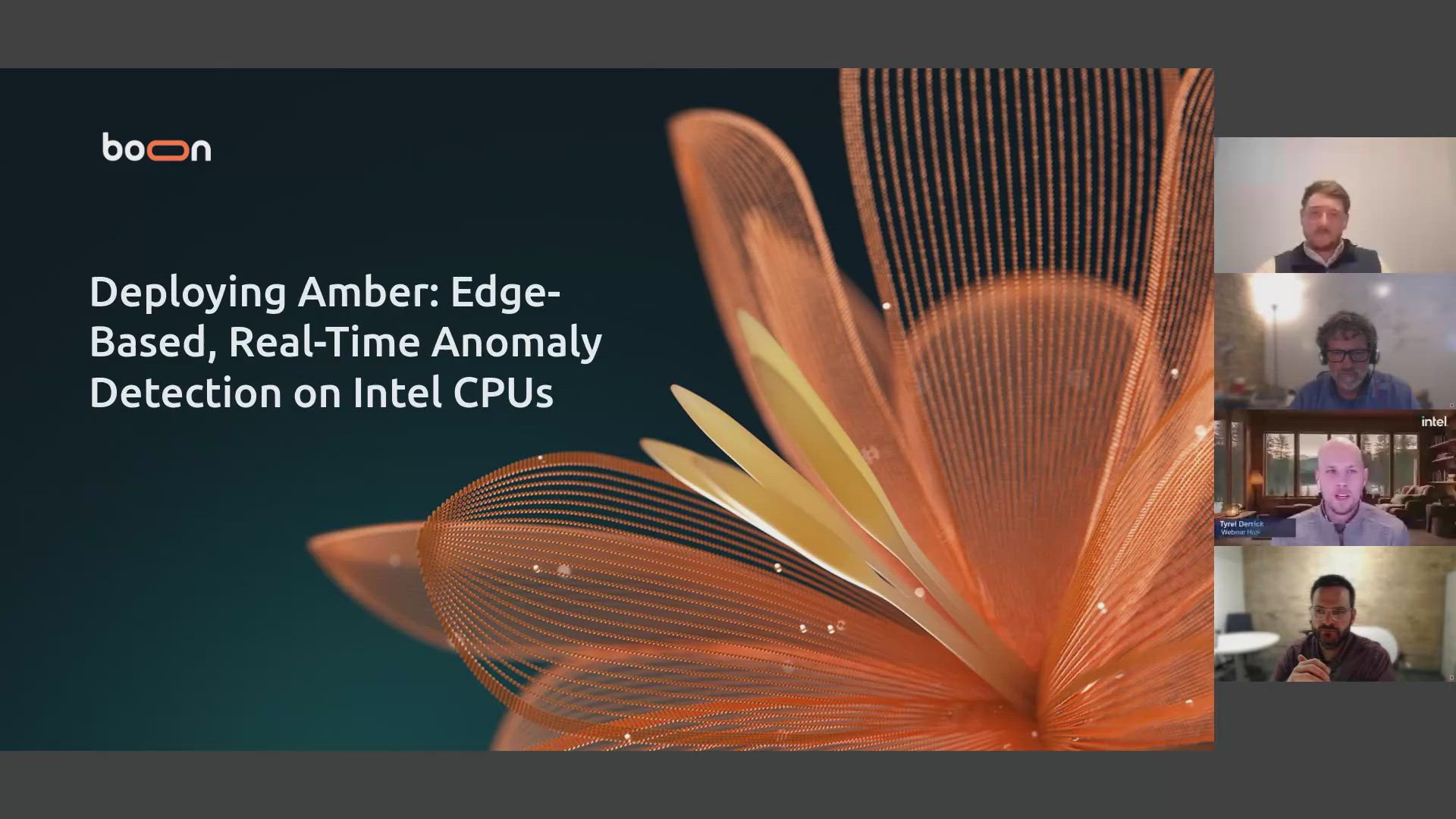 Deploying Amber: Edge-Based, Real-Time Anomaly Detection on Intel CPUs