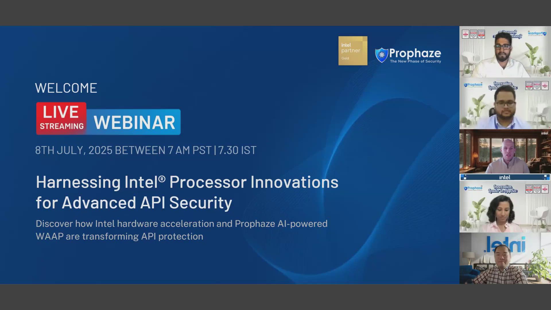Harnessing Intel® Processor Innovations for Advanced API Security