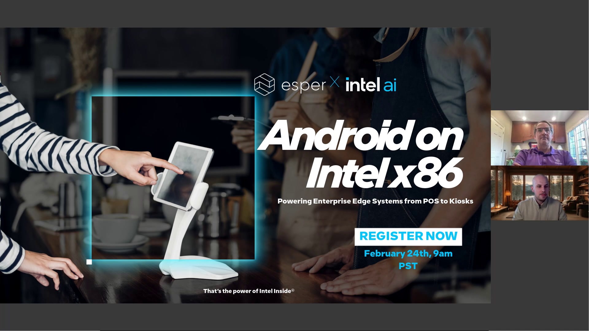 Android on Intel x86: Powering Enterprise Edge Systems from POS to Kiosks