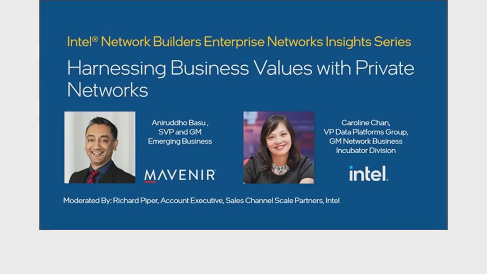Harnessing Business Values with Private Networks